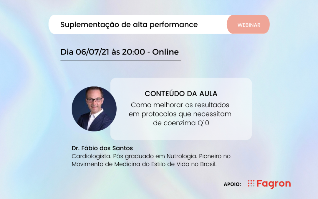 Suplementação de alta performance: coenzima Q10